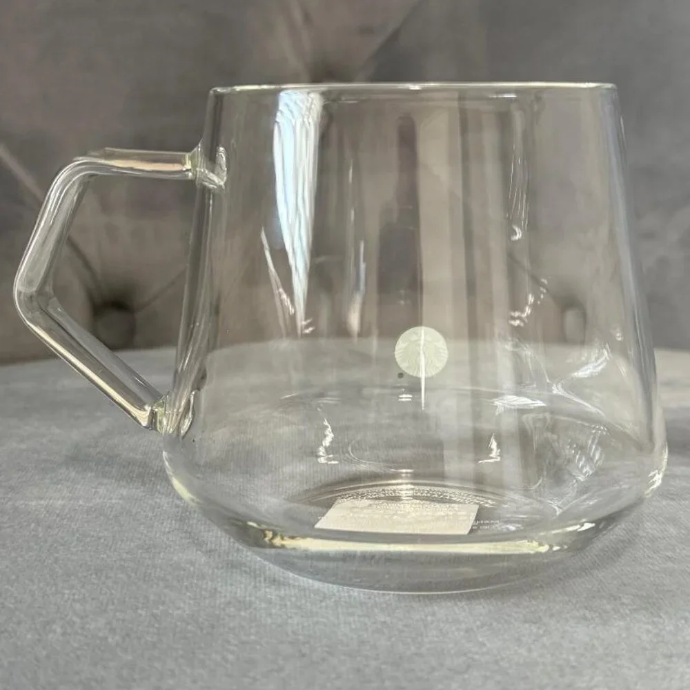 Starbucks Clear Glass Mug, 16 Fl Oz NWT - Picture 3 of 5